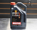 Load image into Gallery viewer, Motul 8100 X-Clean+ 5W-30 Synthetic Motor Oil
