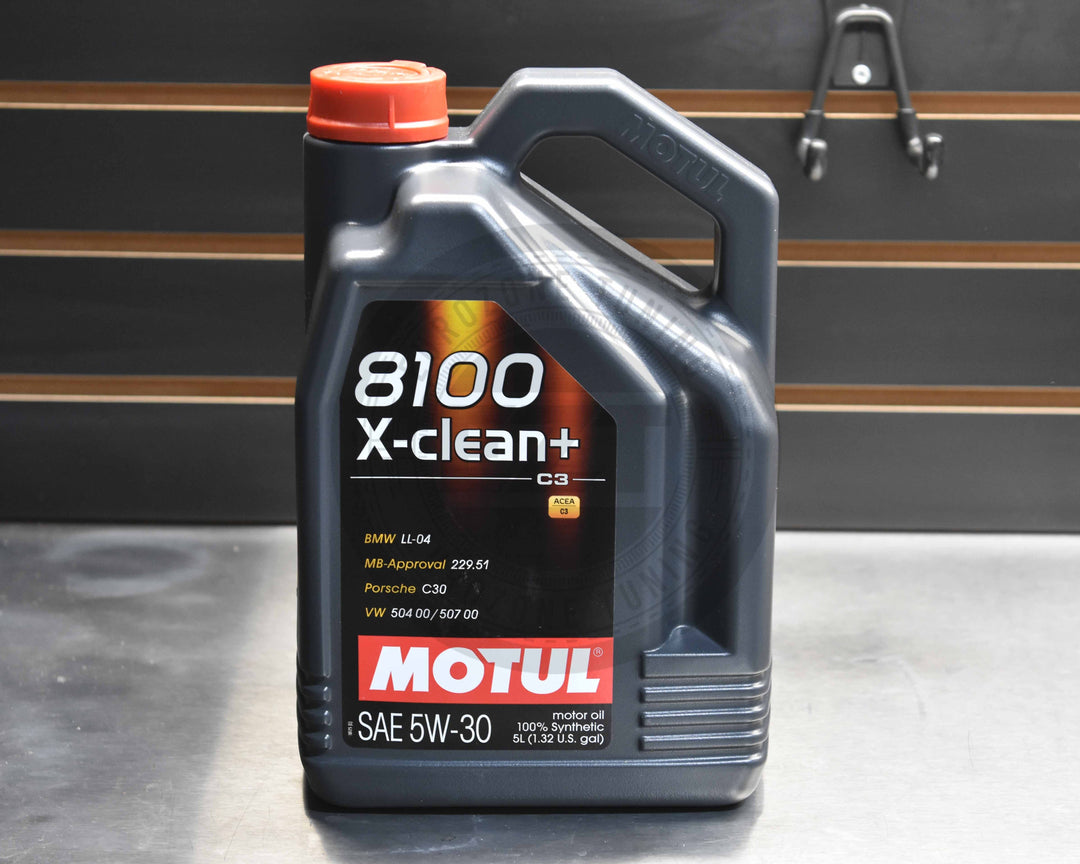 Motul 8100 X-Clean+ 5W-30 Synthetic Motor Oil