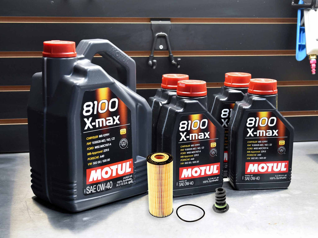 Mercedes 4.0T AMG Motul 0W40 X-Max Oil Change Kit