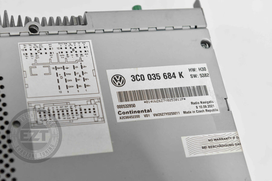 RNS510 SSD (J thru R) Navigation System