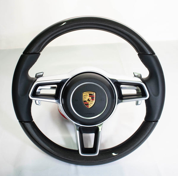 Porsche 991.2 Sports Steering Wheel in Carbon
