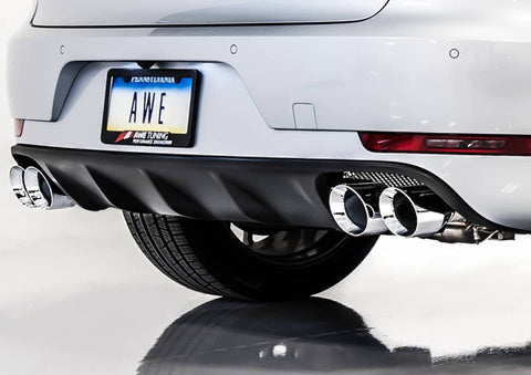 AWE Tuning AWE Touring Edition Exhaust System for Porsche Macan S / GTS / Turbo - Diamond Black 102mm Tips