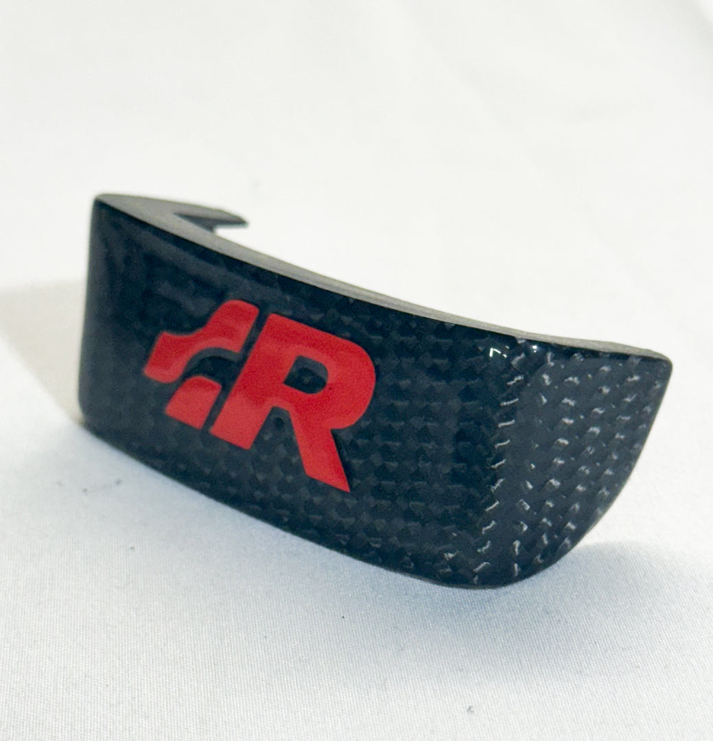 VW MK5 R Carbon Steering Wheel Badge