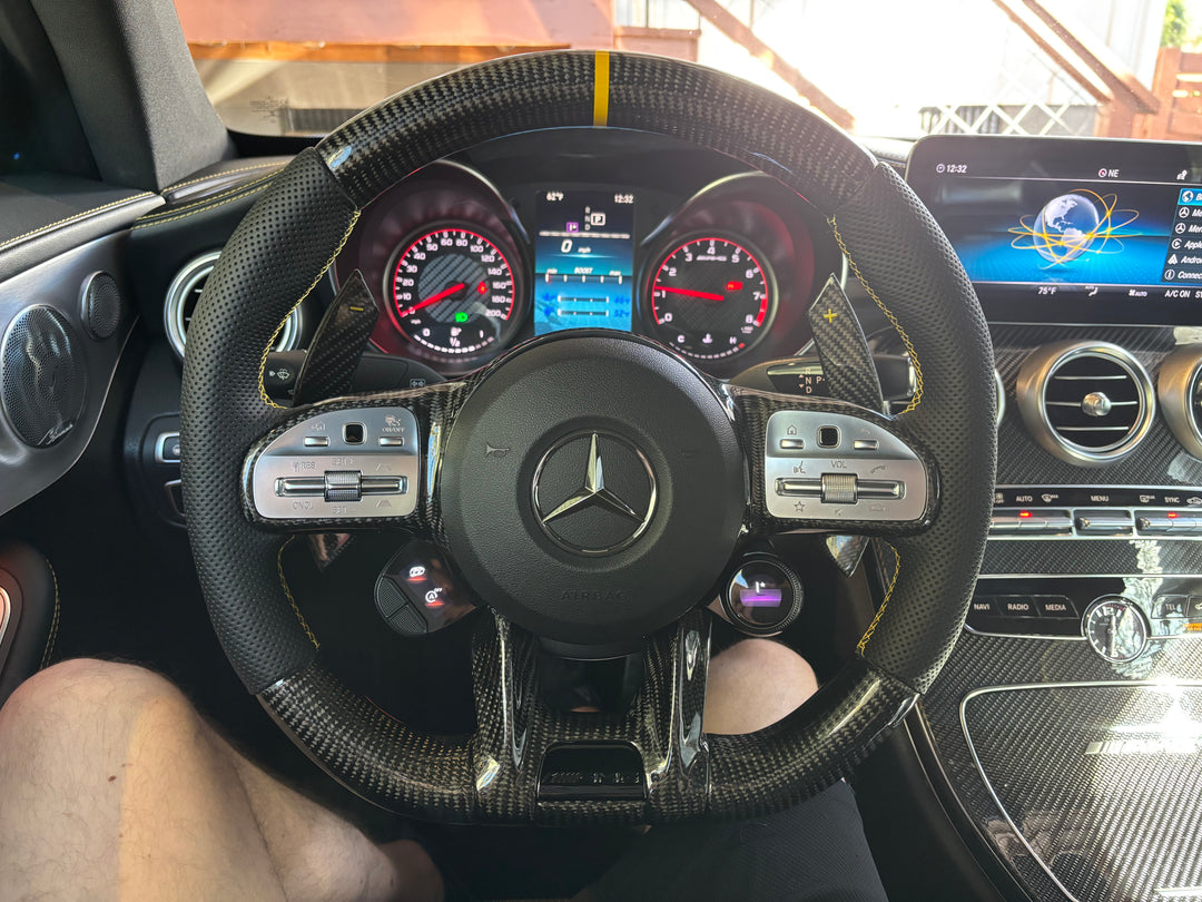 Mercedes Benz AMG 19-22 Facelift C63/E63/GT/CLS Carbon Edition Steering Wheel