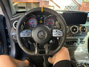 Load image into Gallery viewer, Mercedes Benz AMG 19-22 Facelift C63/E63/GT/CLS Signature Custom Series Steering Wheel
