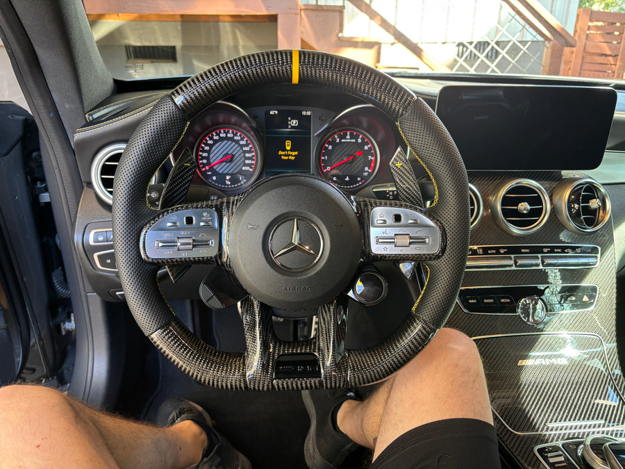 Mercedes Benz AMG 19-22 Facelift C63/E63/GT/CLS Signature Custom Series Steering Wheel