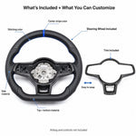 Load image into Gallery viewer, VW MK7/MK7.5 GTI / GOLF R / GLI Signature Custom Series Steering Wheel