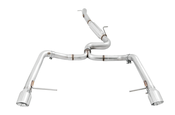 AWE Tuning AWE Track Edition Exhaust for VW Golf Alltrack / Sportwagen 4Motion - Chrome Silver Tips