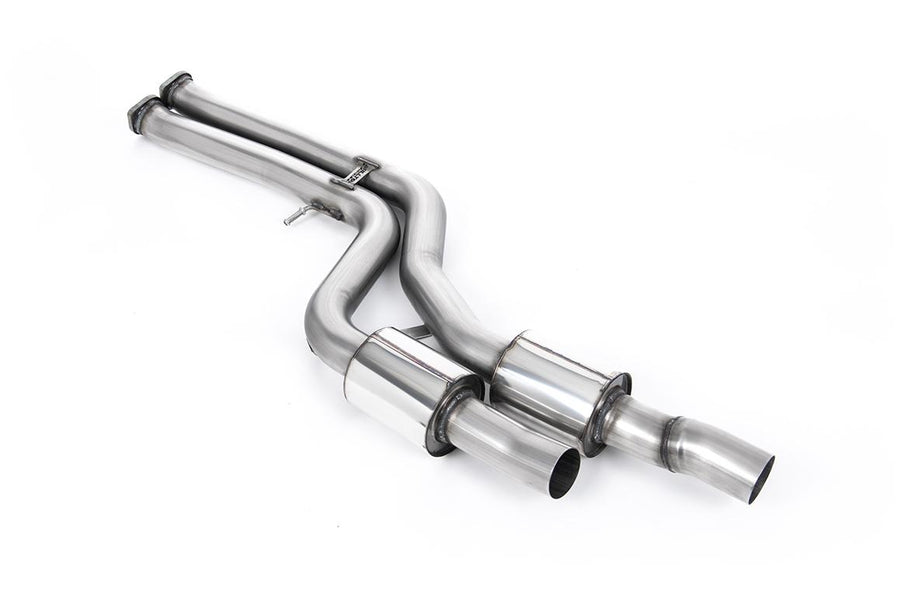 Milltek BMW F80 M3 Catless Downpipes (2014 to 2018) - Catless / De-Cat / Resonated - Standard / No Tip Selection