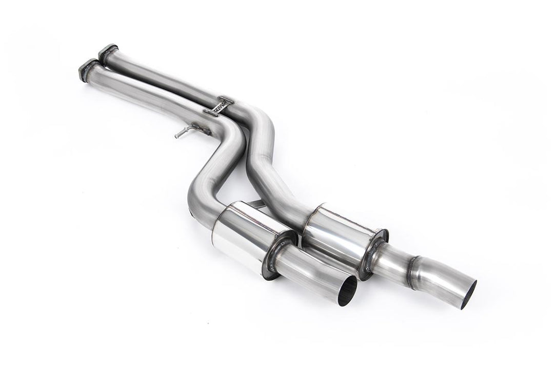 Milltek BMW F80 M3 Catless Downpipes (2014 to 2018) - Catless / De-Cat / Resonated - Standard / No Tip Selection