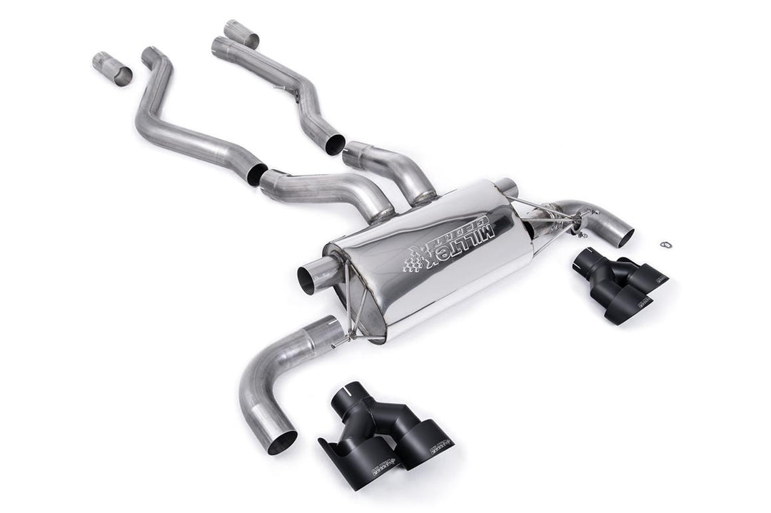 Milltek BMW G20 M340i Axle-Back (2021 and Later) - ECE Approved - Standard / No Tip Selection