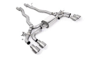 Milltek BMW F90 M5 Front Pipe / Exhaust (2019 and Later) - Front Pipe - Brushed Titanium