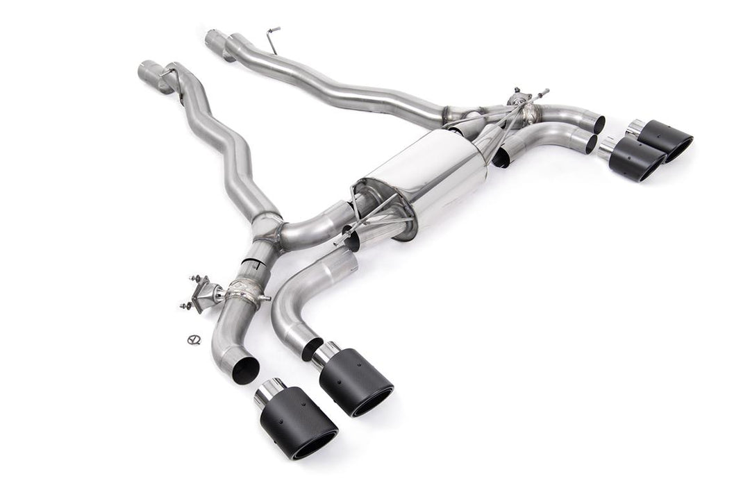 Milltek BMW F90 M5 Front Pipe / Exhaust (2019 and Later) - Front Pipe - Carbon