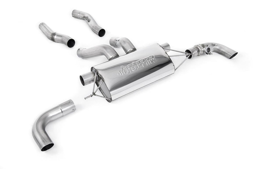 Milltek BMW G42 M240i Axle-Back (2022 and Later) - ECE Approved - Standard / No Tip Selection