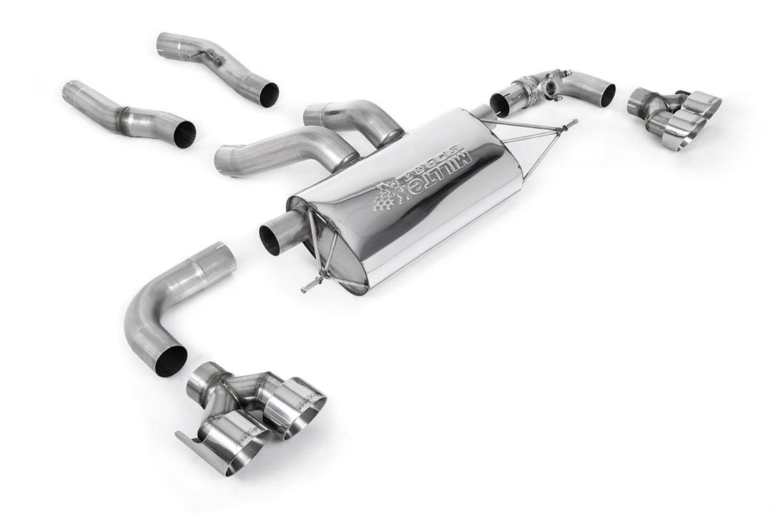 Milltek BMW G42 M240i Axle-Back (2022 and Later) - ECE Approved - Polished