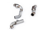 Load image into Gallery viewer, Milltek BMW G87 M2 Sports Cat Downpipes (2023 and Later) - Hi-Flow Sports Cat / Race (SSXBM1235) - Standard / No Tip Selection