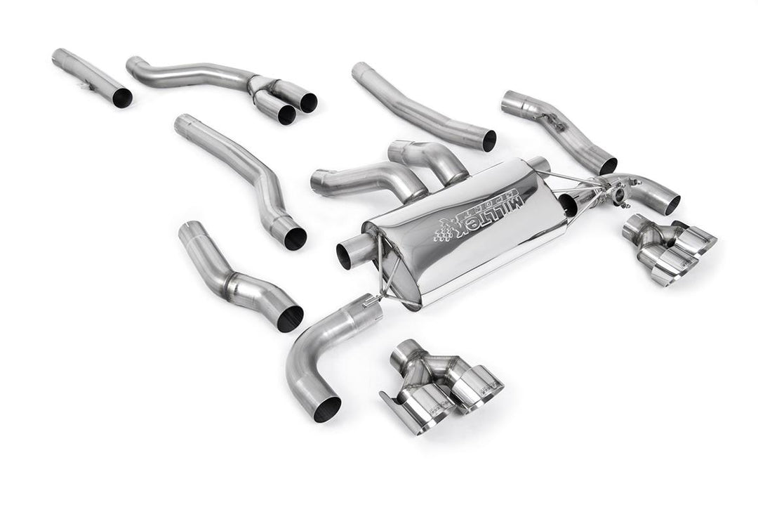 Milltek BMW G42 M240i Cat-Back (2022 and Later) - Cat-Back - Polished