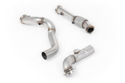 Milltek BMW G87 M2 Catless Downpipes (2023 and Later) - Catless / De-Cat (SSXBM1271) - Standard / No Tip Selection