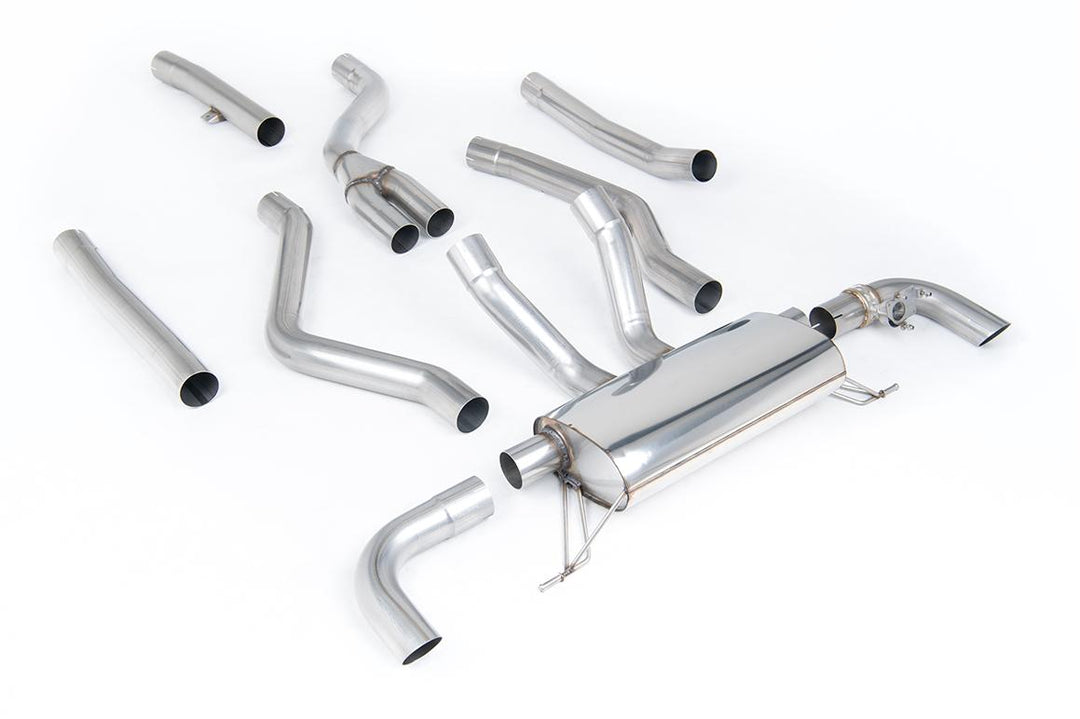 Milltek BMW G20 M340i Cat-Back (2021 and Later) - Race - Standard / No Tip Selection