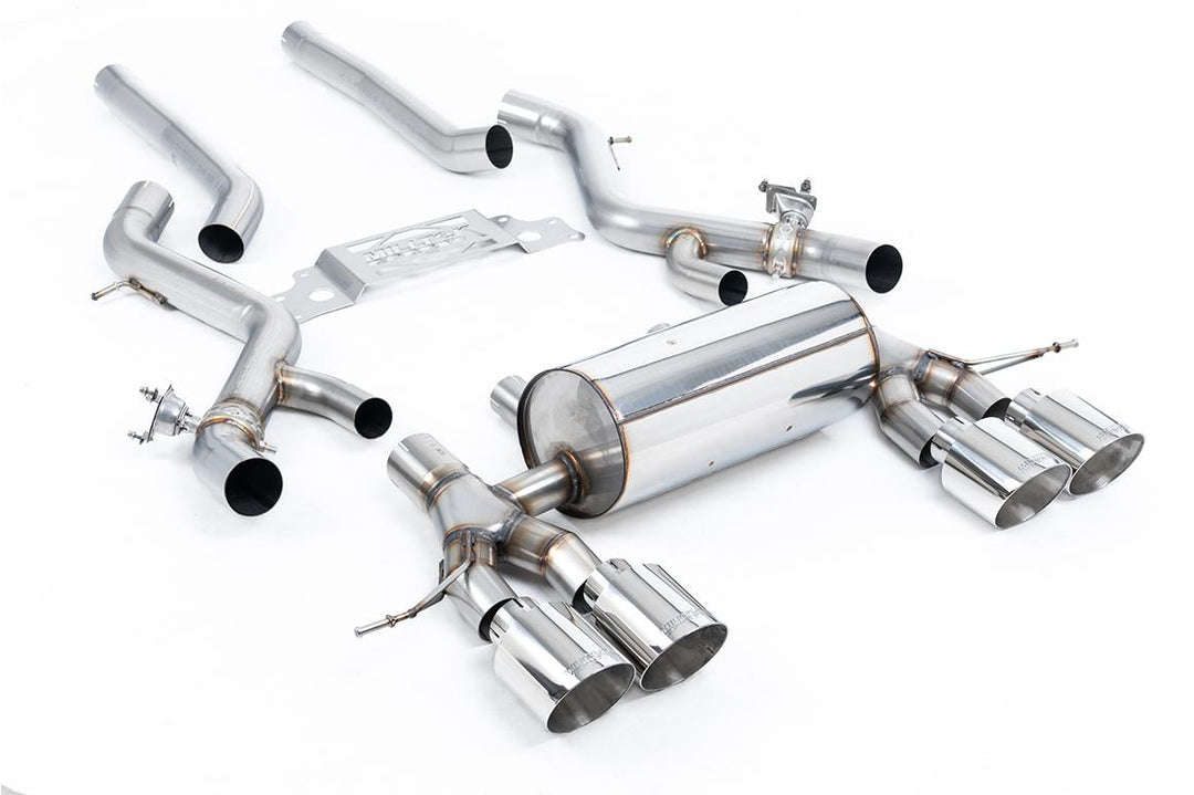 Milltek BMW G87 M2 Midpipe / Cat Bypass (2023 and Later) - Non-Resonated - Polished