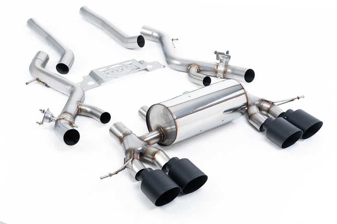 Milltek BMW G87 M2 Midpipe / Cat Bypass (2023 and Later) - Non-Resonated - Cerakote Black