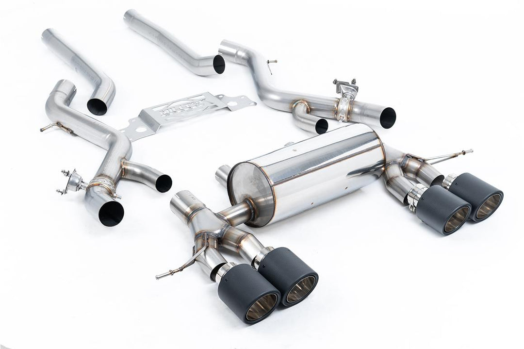 Milltek BMW G87 M2 Midpipe / Cat Bypass (2023 and Later) - Non-Resonated - Carbon