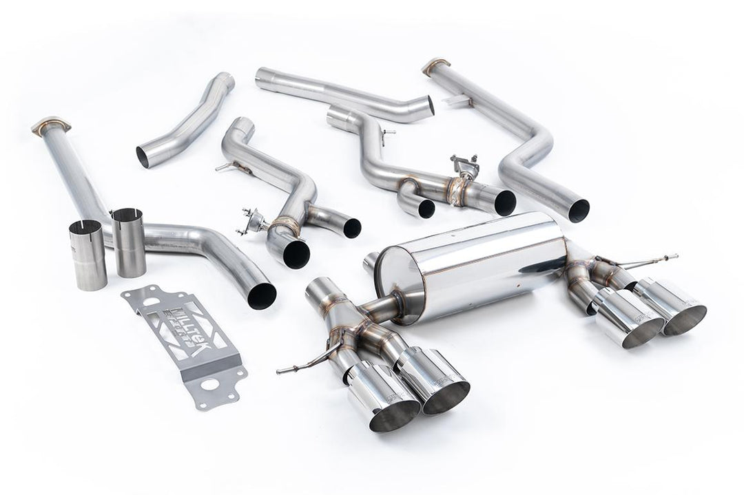 Milltek BMW G87 M2 Midpipe / Cat Bypass (2023 and Later) - Non-Resonated / Race - Polished