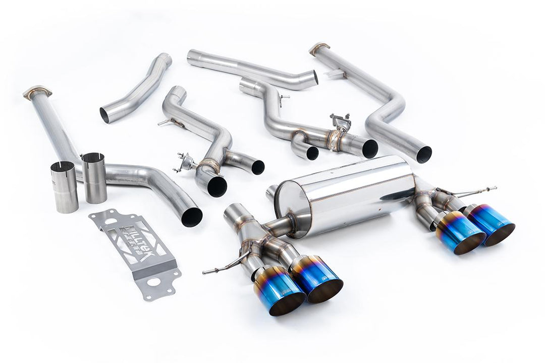 Milltek BMW G87 M2 Midpipe / Cat Bypass (2023 and Later) - Non-Resonated / Race - Titanium