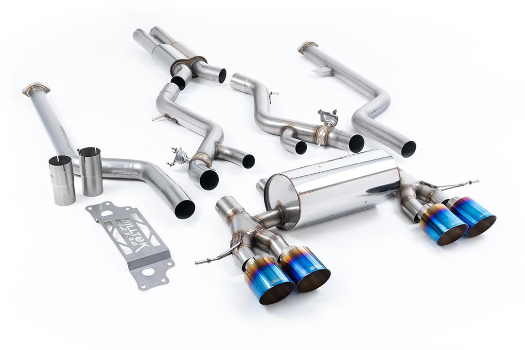 Milltek BMW G87 M2 Midpipe / Cat Bypass (2023 and Later) - Resonated / Race - Titanium