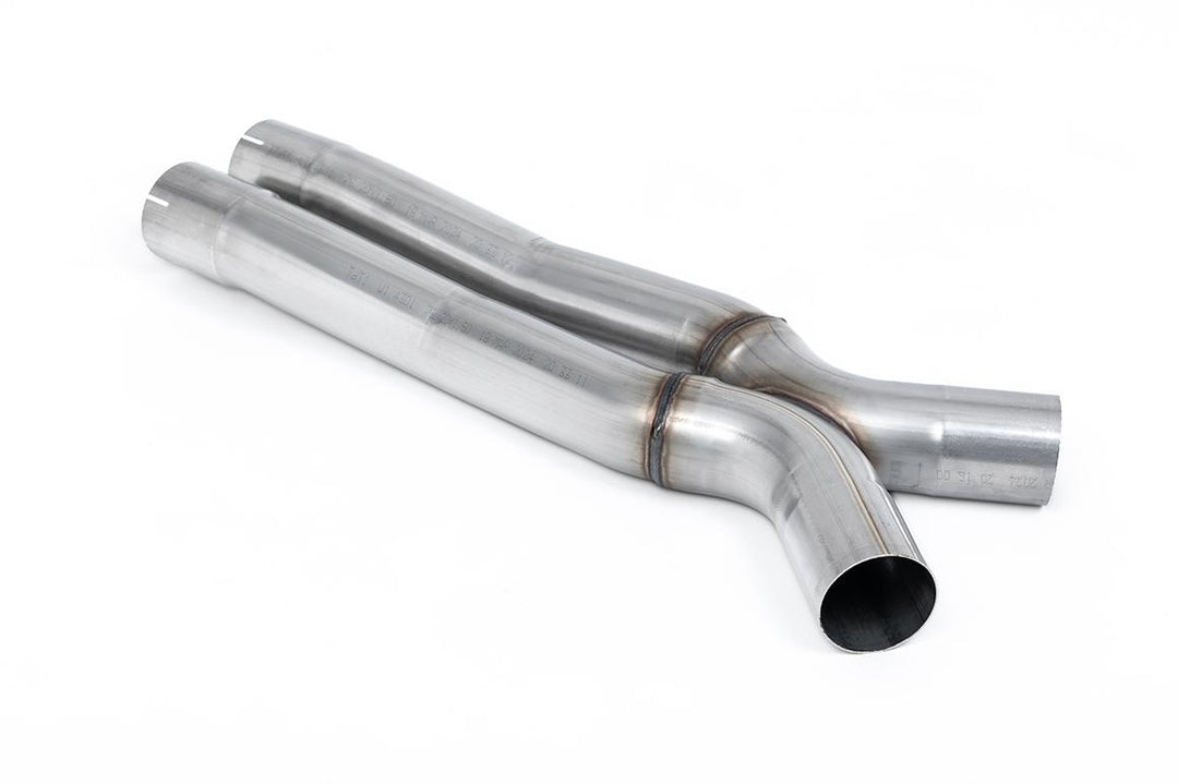 Milltek BMW G87 M2 Midpipe / Cat Bypass (2023 and Later) - X-Pipe - Standard / No Tip Selection