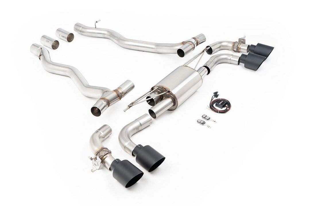 Milltek BMW G90/G99 M5 NAS Axle-Back (2025 and Later) - Axle-Back - Cerakote Black