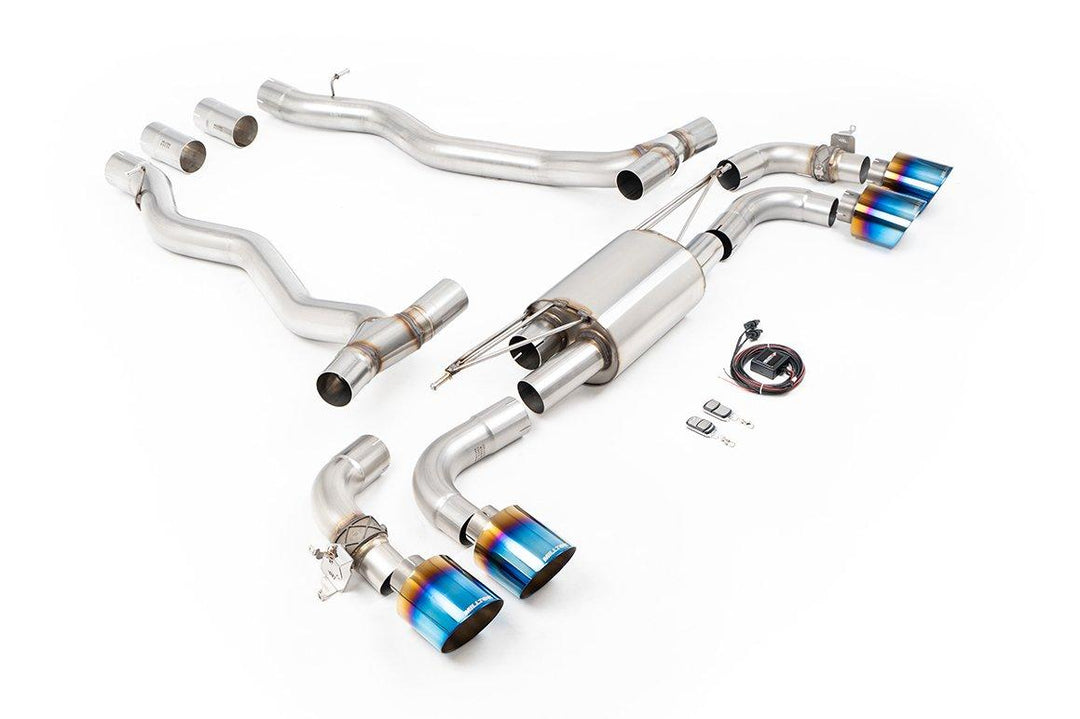 Milltek BMW G90/G99 M5 NAS Axle-Back (2025 and Later) - Axle-Back - Titanium