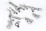 Load image into Gallery viewer, Milltek Dodge Challenger Hellcat Front Pipes (2015 to 2022) - Front Pipe - Brushed Titanium