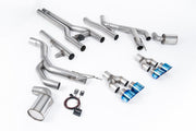 Milltek Dodge Challenger Hellcat Front Pipes (2015 to 2022) - Front Pipe - Standard / No Tip Selection