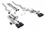 Milltek Ford Mustang S650 Dark Horse Cat-Back (2024 and Later) - Valved / X-Pipe - Cerakote Black