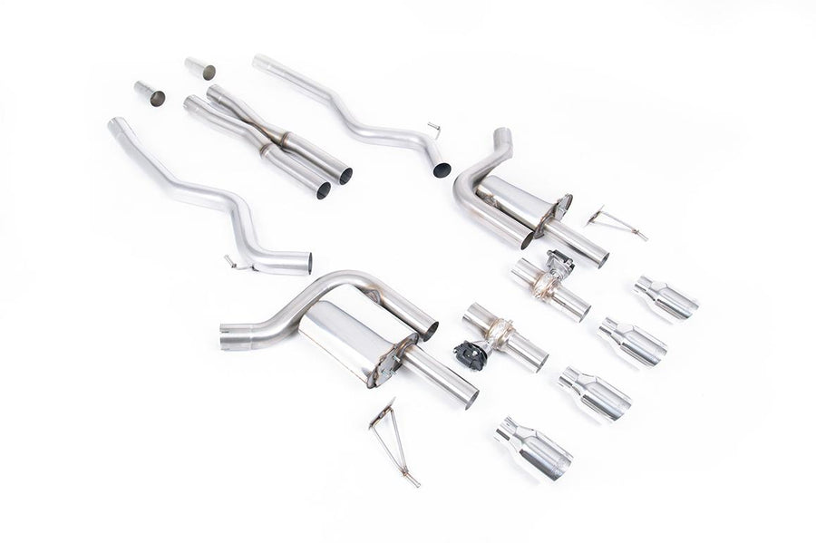 Milltek Ford Mustang S650 GT Cat-Back (2024 and Later) - Valved / X-Pipe - Polished