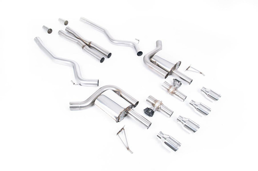 Milltek Ford Mustang S650 GT Cat-Back (2024 and Later) - Valved / X-Pipe - Polished