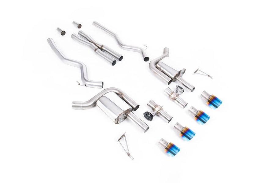 Milltek Ford Mustang S650 GT Cat-Back (2024 and Later) - Valved / X-Pipe - Titanium