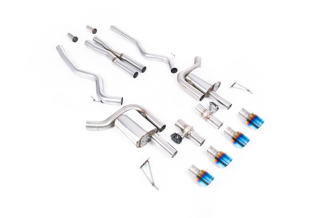 Milltek Ford Mustang S650 GT Cat-Back (2024 and Later) - Valved / X-Pipe - Titanium