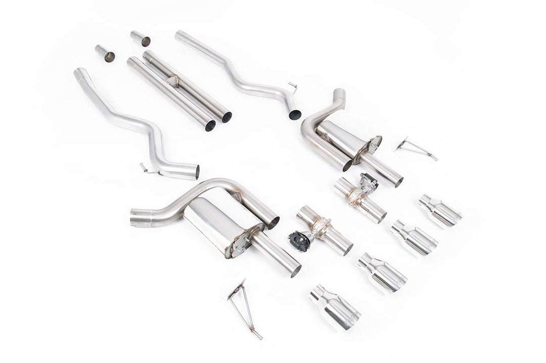 Milltek Ford Mustang S650 GT Cat-Back (2024 and Later) - Valved / H-Pipe - Polished