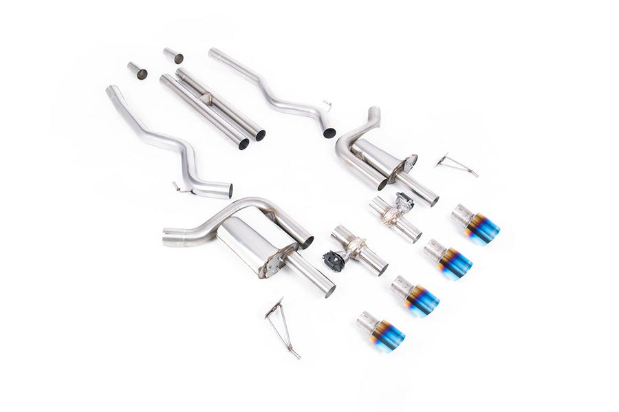 Milltek Ford Mustang S650 GT Cat-Back (2024 and Later) - Valved / H-Pipe - Titanium