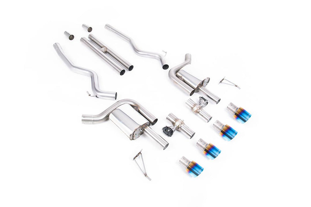 Milltek Ford Mustang S650 GT Cat-Back (2024 and Later) - Valved / H-Pipe - Titanium