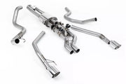 Milltek Valved Cat-Back Exhaust – Ford F-150 Raptor 3.5L EcoBoost (GT-135 Cerakote Black Tips)