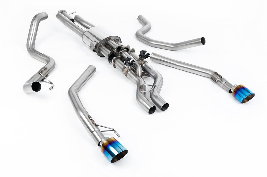 Milltek Ford Ranger Raptor 3.0 Cat-Back (2023 and Later) - Valved - Titanium