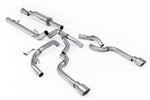 Load image into Gallery viewer, Milltek Ford F-150 5.0 V8 SuperCrew Cat-Back (2021 and Later) - Resonated / Road+ - Brushed Titanium