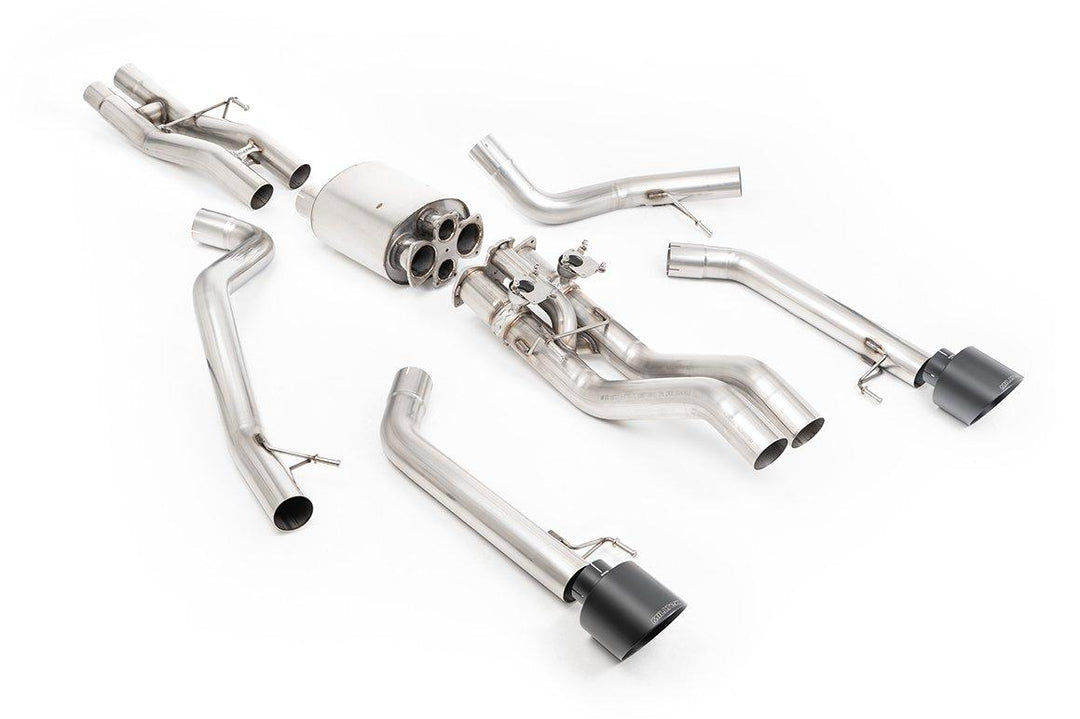 Milltek Ford F-150 Raptor R Cat-Back (2023 and Later) - Valved - Cerakote Black
