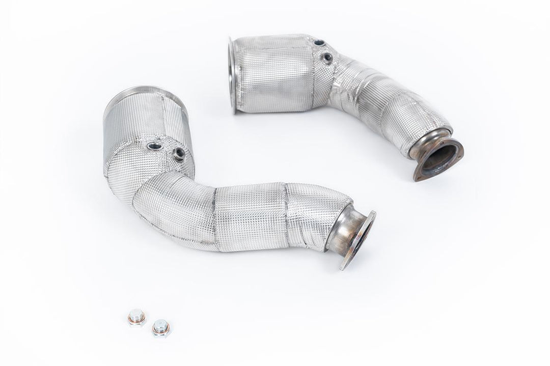 Milltek Lamborghini Urus Catless Downpipes (2018 and Later) - Catless / De-Cat - Standard / No Tip Selection