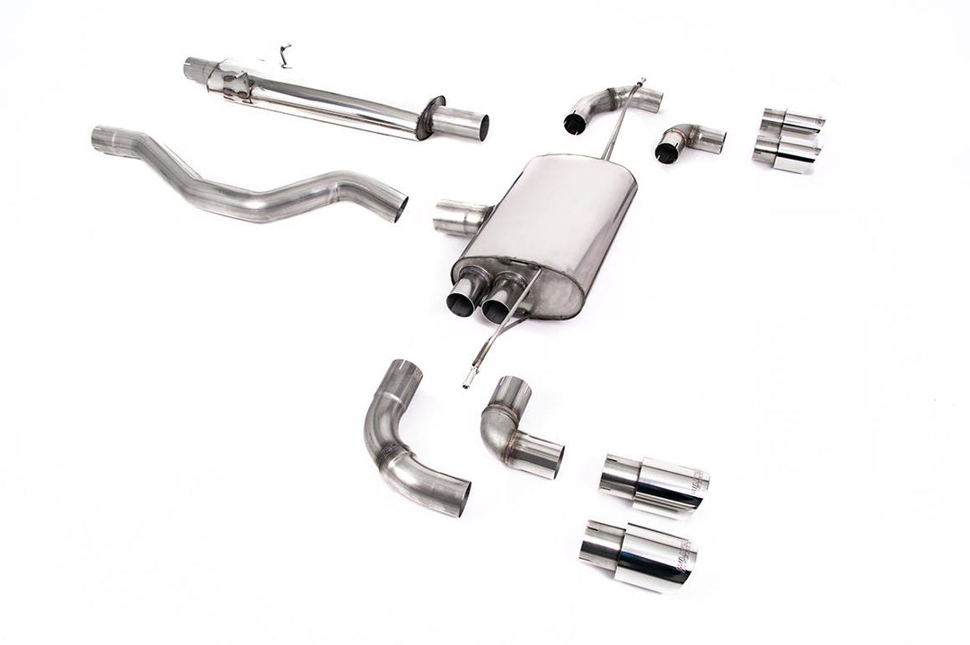 Milltek Defender 110 P300/P400e GPF-Back (2020 and Later) - ECE Approved - Polished