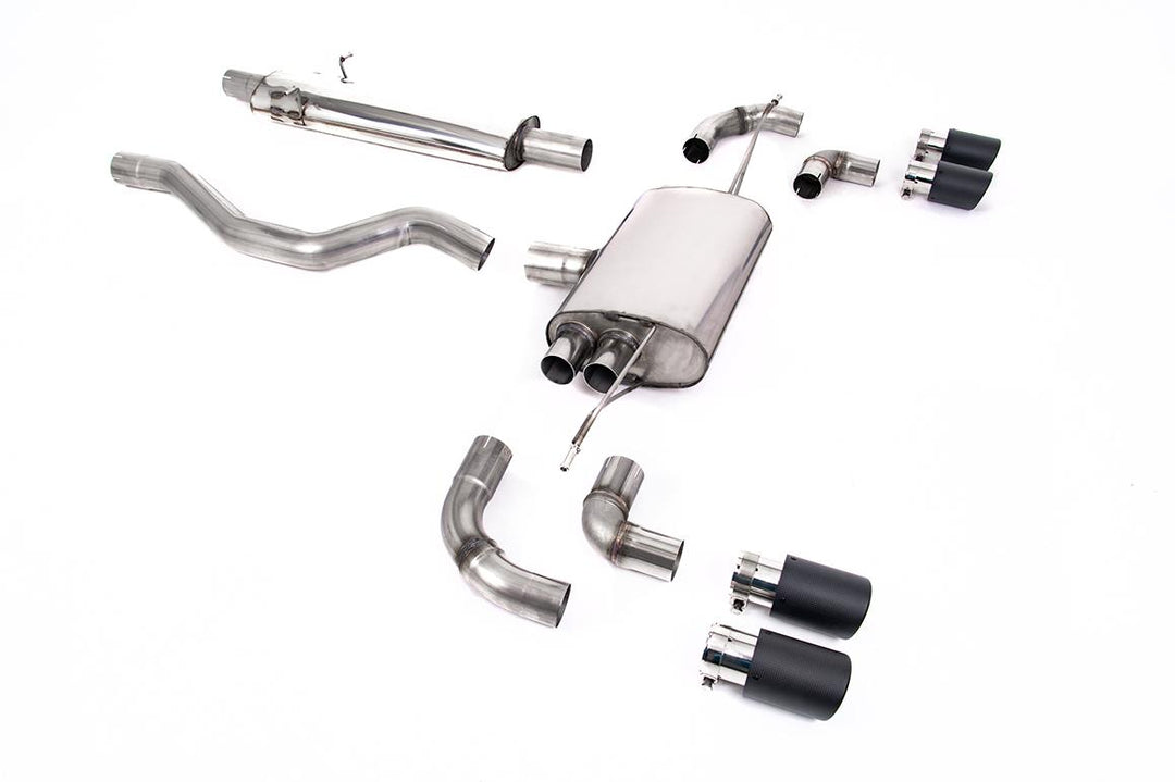 Milltek Defender 110 P300/P400e GPF-Back (2020 and Later) - ECE Approved - Carbon