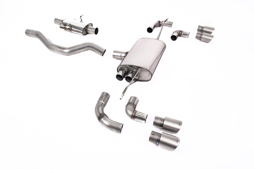 Milltek Defender 90 P300/P400e GPF-Back (2020 and Later) - GPF/OPF-Back - Titanium